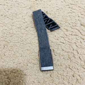 WHOOP Thunder lux band with silver clasp